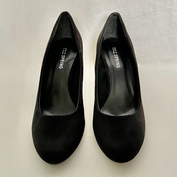 Call It Spring Classy Suede Pumps - Picture 2 of 5